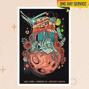 Syracuse The Disco Biscuits June 17 2025 At Westcott Theater Poster